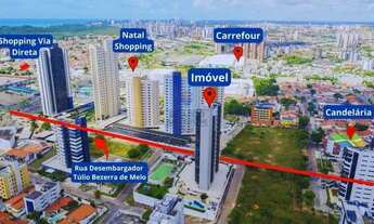 Imagem 2: Apartamento de 230 m² e 4 quartos com suíte em Candelária por R$ 720.000,00