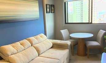 Imagem 2: BOA VIAGEM, EDF. GOLDEN SKY, 17º ANDAR, MOBILIADO, 30 M², NASCENTE, LAVANDERIA, PISCINA