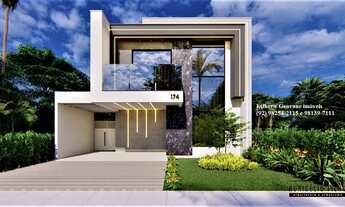 Imagem 1: Vende/Casa duplex/Condomínio Morada dos Pássaros/Ponta Negra/4 Suítes/275m²/Aceita financi