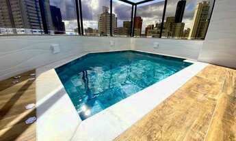 Imagem 3: Apartamento mobiliado, terraço com piscina e churrasqueira