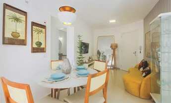 Imagem 2: Apartamento para venda c/57m2 c/2 quartos c/sacada e churrasqueira infra e vaga escrit na