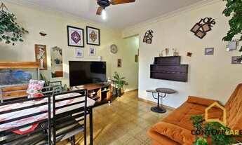 Imagem 6: Apartamento com 1 dormitório à venda, 53 m² por R$ 255.000 - José Menino - Santos/SP