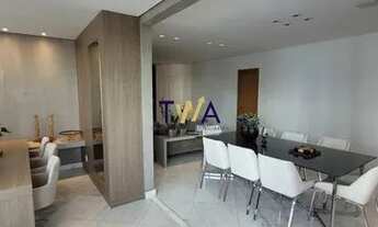 Imagem 7: Apartamento mobiliado com área total de 160m², varanda, linda vista panorâmica, ótimo acab