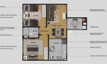 Imagem 4: Apartamento à venda, 40 m² por R$ 221.990,00 - Partenon - Porto Alegre/RS