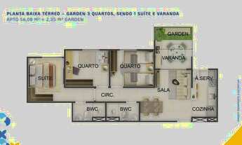 Imagem 3: Apartamento em candeias financiado Minha casa minha vida!