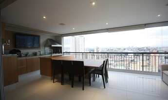 Imagem 2: Apartamento mobiliado no Tatuapé 192 m² com 3 suítes, sala de tv, sala de jantar, sacada g