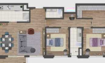 Imagem 2: Apartamento com 3 dormitórios à venda, 111 m² por R$ 1.332.000,00 - Perdizes - São Paulo/S