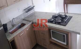 Imagem 5: Apartamento mobiliado quarto e sala área de lazer completa. Braga Cabo Frio/RJ