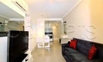 Imagem 4: Flat New Star Residence, disponível para locação contendo 45m² e 2 dormitórios sendo 1 vag