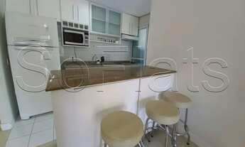 Imagem 6: Flat combiliado no ÇIRAGAN com dois dormitórios com decoração top e a poucos metros da Av