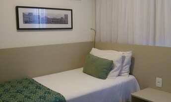 Imagem 3: Alugo 2 quartos mobiliado, andar alto varanda e vista para o mar