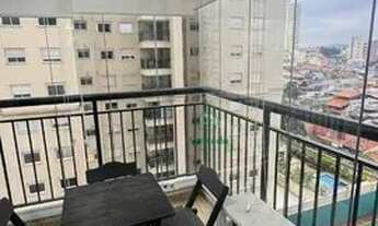 Imagem 4: Apartamento com 1 dormitório para alugar, 38 m² por R$ 2.800/mês - Jardim Flor da Montanha