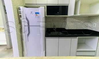 Imagem 7: Flat totalmente equipado e reformado para locação ao lado da Av Ibirapuera. Com entrada im