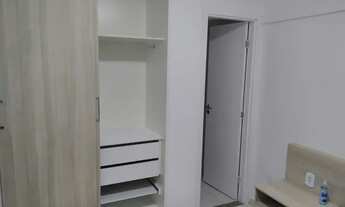 Imagem 7: Quarto e sala mobiliado na Pajuçara a poucos metros da praia