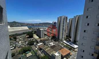Imagem 2: Apartamento com 3 dormitórios à venda, 77 m² por R$ 745.000,00 - Ponta da Praia - Santos/S