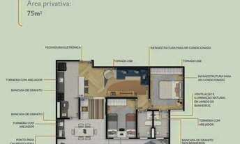 Imagem 4: Apartamento à venda em Campinas, Loteamento Residencial Vila Bella Dom Pedro, com 3 quarto