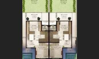 Imagem 2: Casa com 3 dormitórios à venda, 80 m² por R$ 420.000 - Santa Rita do Zarur - Volta Redonda