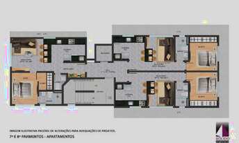 Imagem: Apartamento à venda, 1 quarto, 1 suíte