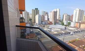 Imagem 2: Apartamento Vila Tupi 1 Dorm Excelente Localização Sacada e Vista Mar