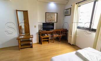 Imagem 3: Flat QI 30m² 1 dorm 1 vaga em Moema para locação