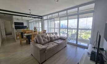 Imagem 2: Apartamento com 2 dormitórios para alugar, 89 m² por R$ 7.030,00/mês - Alphaville - Baruer