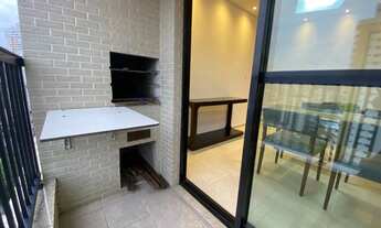 Imagem 6: Apartamento para venda com 2 suítes e varanda com 2 vagas na Pompéia - Santos