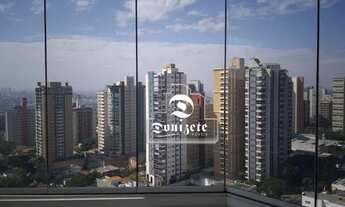 Imagem 4: Apartamento com 3 dormitórios para alugar, 104 m² por R$ 4.560,00/mês - Jardim - Santo And