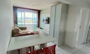 Imagem 2: Apartamento no Residencial Green Plaza - 100% mobiliado - Ponta Negra - 2/4 sendo 1 suíte