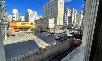 Imagem 6: Apartamento com 1 dormitório para alugar, 50 m² por R$ 1.660,87/mês - Embaré - Santos/SP