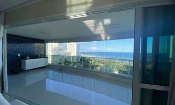 Imagem 4: Alugo apto mobiliado, 200m², 4/4, vista mar, vagas. Pituaçu