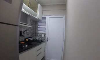 Imagem 6: Apto 35 m2 Rua da Praia Gonzaga Santos c/ 1 Vaga Recém Reformado e Mobiliado