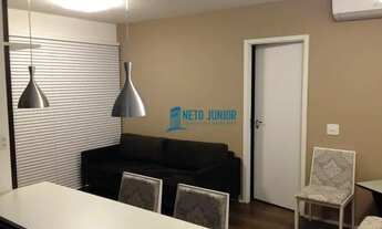 Imagem 2: Apartamento com 1 dormitório para alugar, 50 m² por R$ 4.574,00/mês - Brooklin - São Paulo