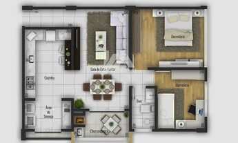 Imagem 3: Apartamento em construção à venda em Uvaranas