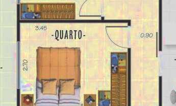 Imagem 2: Apartamento Garden com 2 dormitórios à venda, 79 m² por R$ 414.000,00 - Centro - Juiz de F