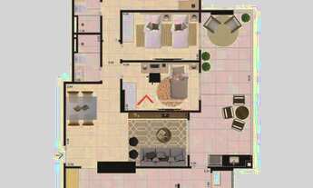 Imagem 3: Apartamento com 3 dormitórios à venda, 112 m² por R$ 771.985,60 - Vilamar - Praia Grande/S