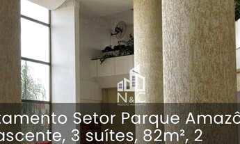 Imagem 4: Apartamento com 3 dormitórios à venda, 82 m² por R$ 400.000 - Parque Amazônia - Goiânia/GO