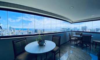 Imagem 3: Apartamento alto luxo com quatro suítes vista mar com varanda a venda na Pituba