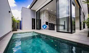 Imagem 2: Linda Casa Térrea em Condomínio na Zona Sul com Projeto Maravilhoso - Uberlândia - MG