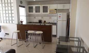 Imagem 2: Apartamento com 1 dormitório para alugar, 47 m² por R$ 4.056,19/mês - Vila Clementino - Sã