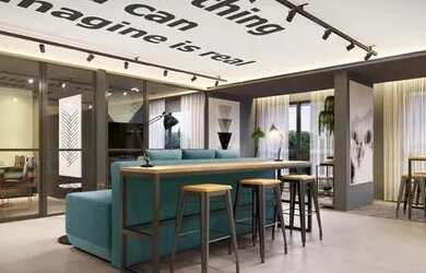 Imagem 2: TRC - Studio Pronto com piscina no Campo Belo