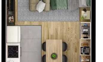 Imagem 7: APARTAMENTO com 1 dormitório à venda por R$ 300.900,00 no bairro Novo Mundo - CURITIBA / P