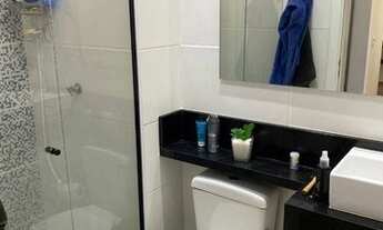 Imagem 5: Apartamento 02 quartos, sala, banheiro social, cozinha/área de serviço com armários, eleva