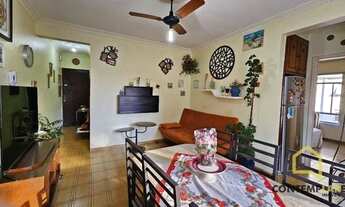 Imagem 2: Apartamento com 1 dormitório à venda, 53 m² por R$ 255.000 - José Menino - Santos/SP