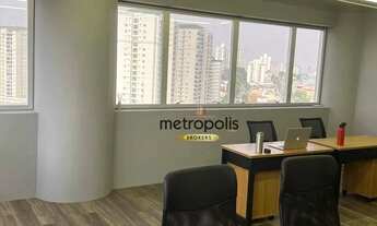 Imagem 3: Sala, 37 m² - venda por R$ 420.000,00 ou aluguel por R$ 3.324,00/mês - Centro - Santo Andr