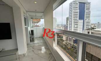 Imagem 7: Apartamento com 1 dormitório para alugar, 55 m² por R$ 5.700,02/mês - Boqueirão - Santos/S