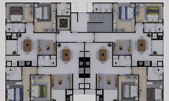 Imagem 6: Apartamento a venda no bairro das nacoes com área de lazer e entrega em 2023!