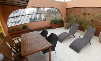 Imagem: Cobertura duplex com área externa reformada