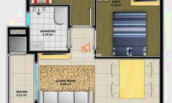 Imagem 2: Apartamento com 2 quartos no Saguaçu-Joinville