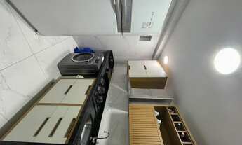 Imagem 6: Apartamento Estrela do Atlântico 38º andar mobiliado com sala ampliada e 2 vagas