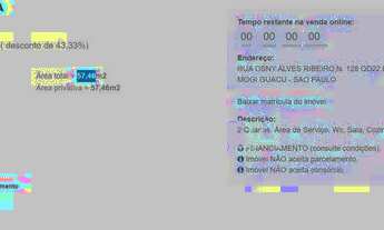 Imagem 4: Casa com 2 dormitórios à venda por R$ 96.339 - Jardim Suécia - Mogi Guaçu/SP